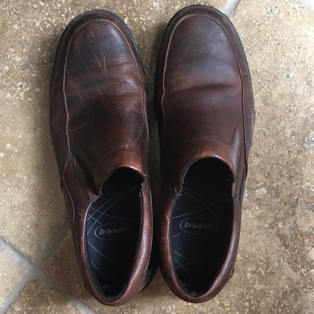 Dr Scholls size 14 leather men’s shoes
